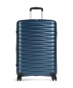 Wave 4-Rollen Trolley blau 66 cm