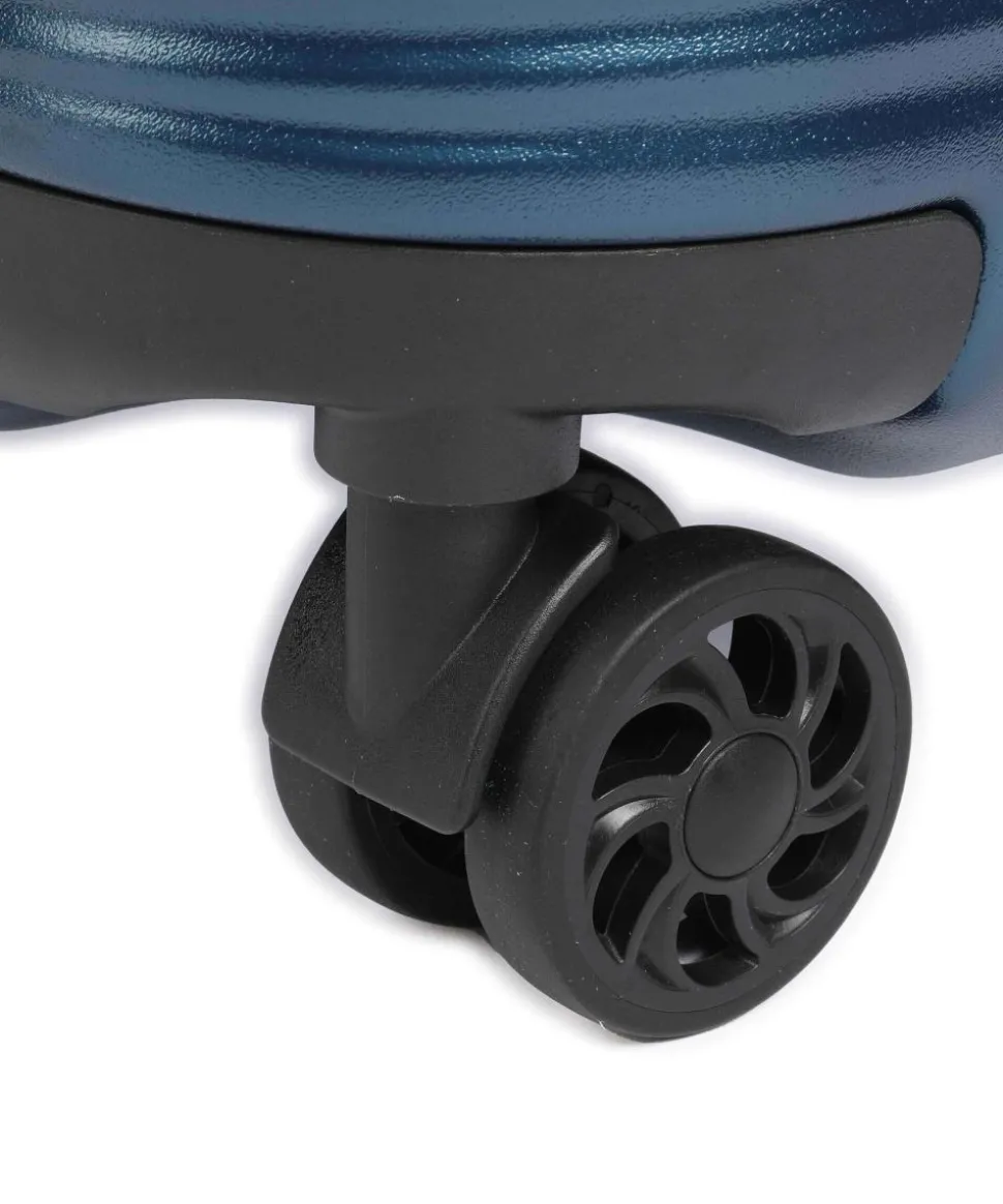 Wave 4-Rollen Trolley blau 66 cm