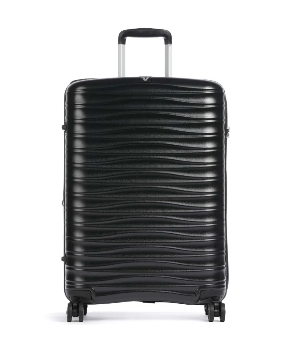 Wave 4-Rollen Trolley schwarz 66 cm