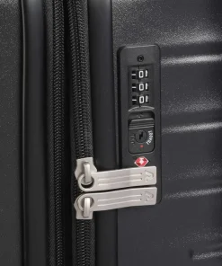 Wave 4-Rollen Trolley schwarz 66 cm