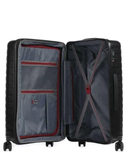 Wave 4-Rollen Trolley schwarz 66 cm