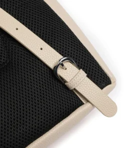 Wave Rucksack Lederimitat sand