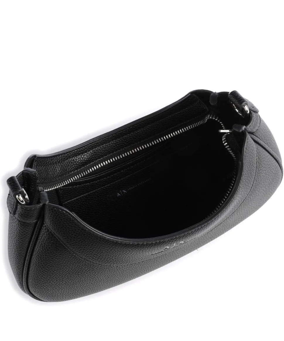 Wave S Umhängetasche Lederimitat schwarz