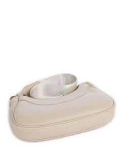 Wave S Umhängetasche Lederimitat beige