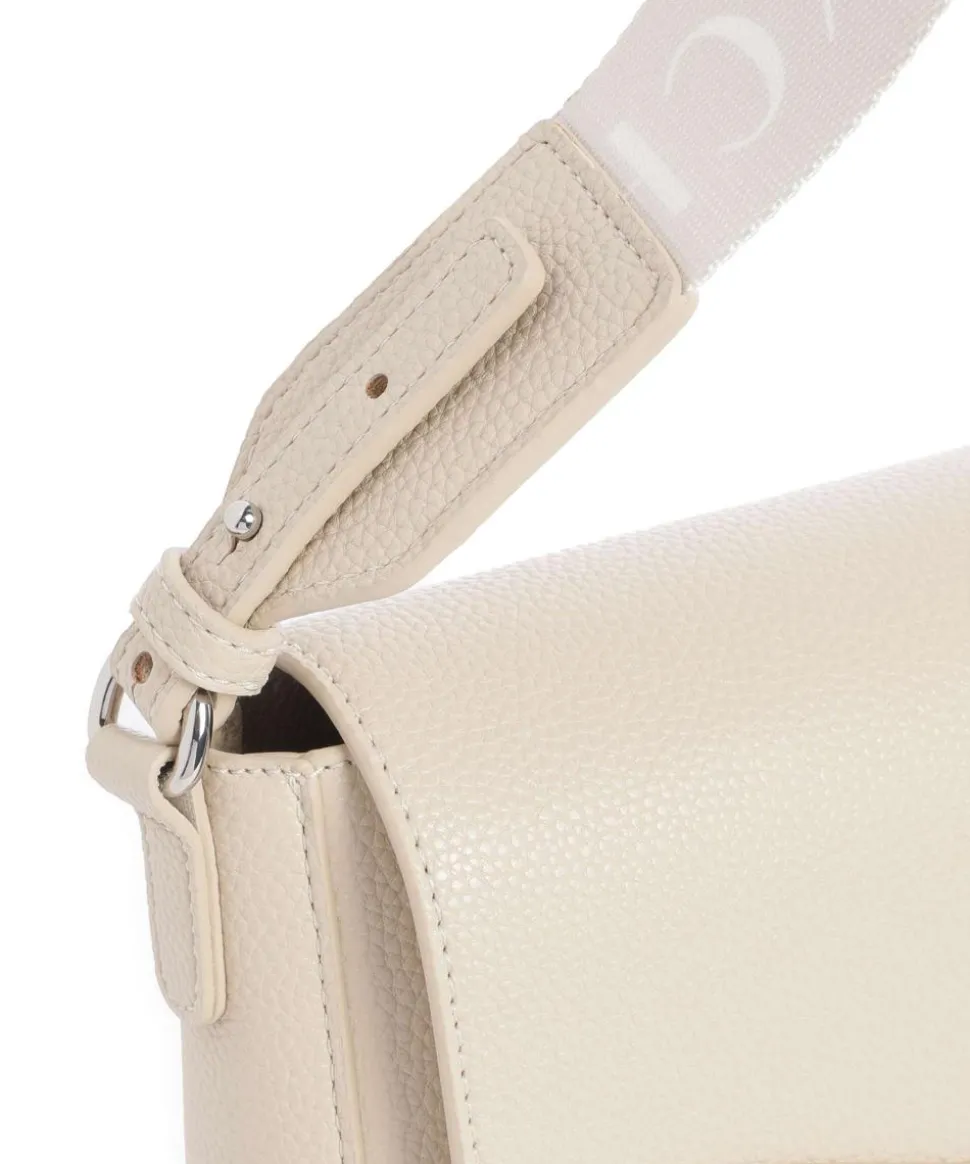 Wave Umhängetasche Lederimitat beige