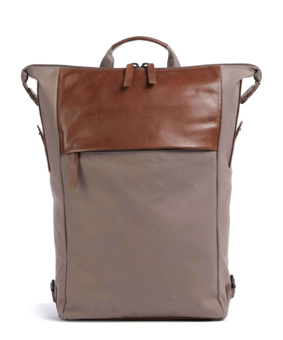 Wax Rucksack 14″ Textil braun