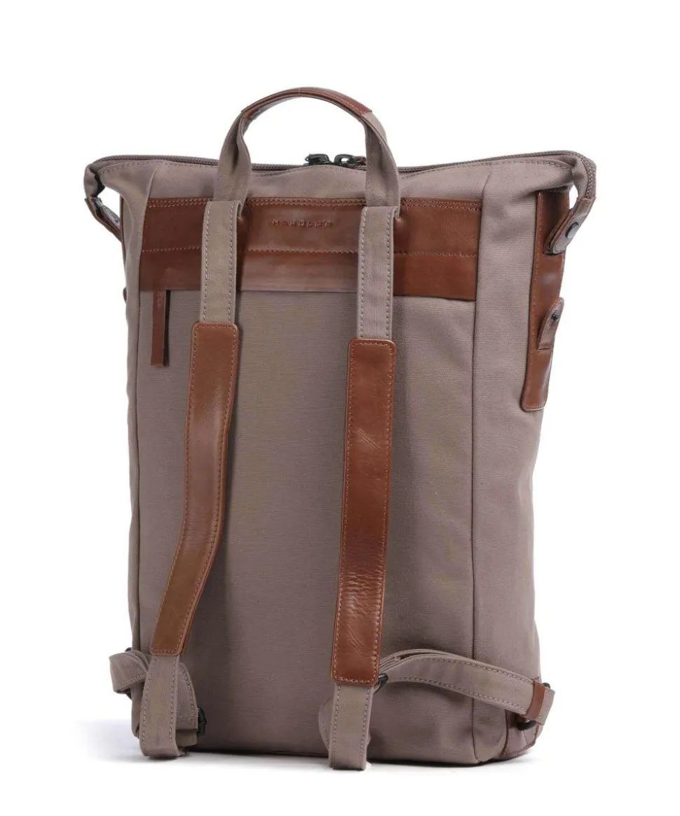 Wax Rucksack 14″ Textil braun