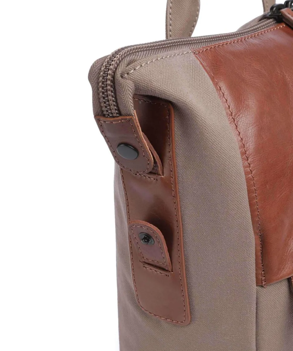 Wax Rucksack 14″ Textil braun