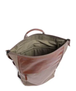 Wax Rucksack 14″ Textil braun