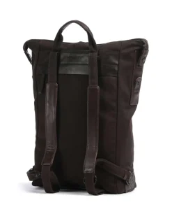 Wax Rucksack 14″ Textil dunkelbraun