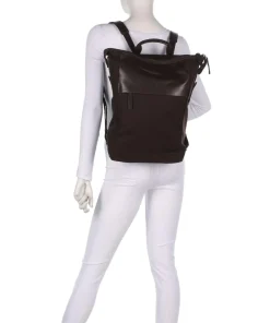 Wax Rucksack 14″ Textil dunkelbraun