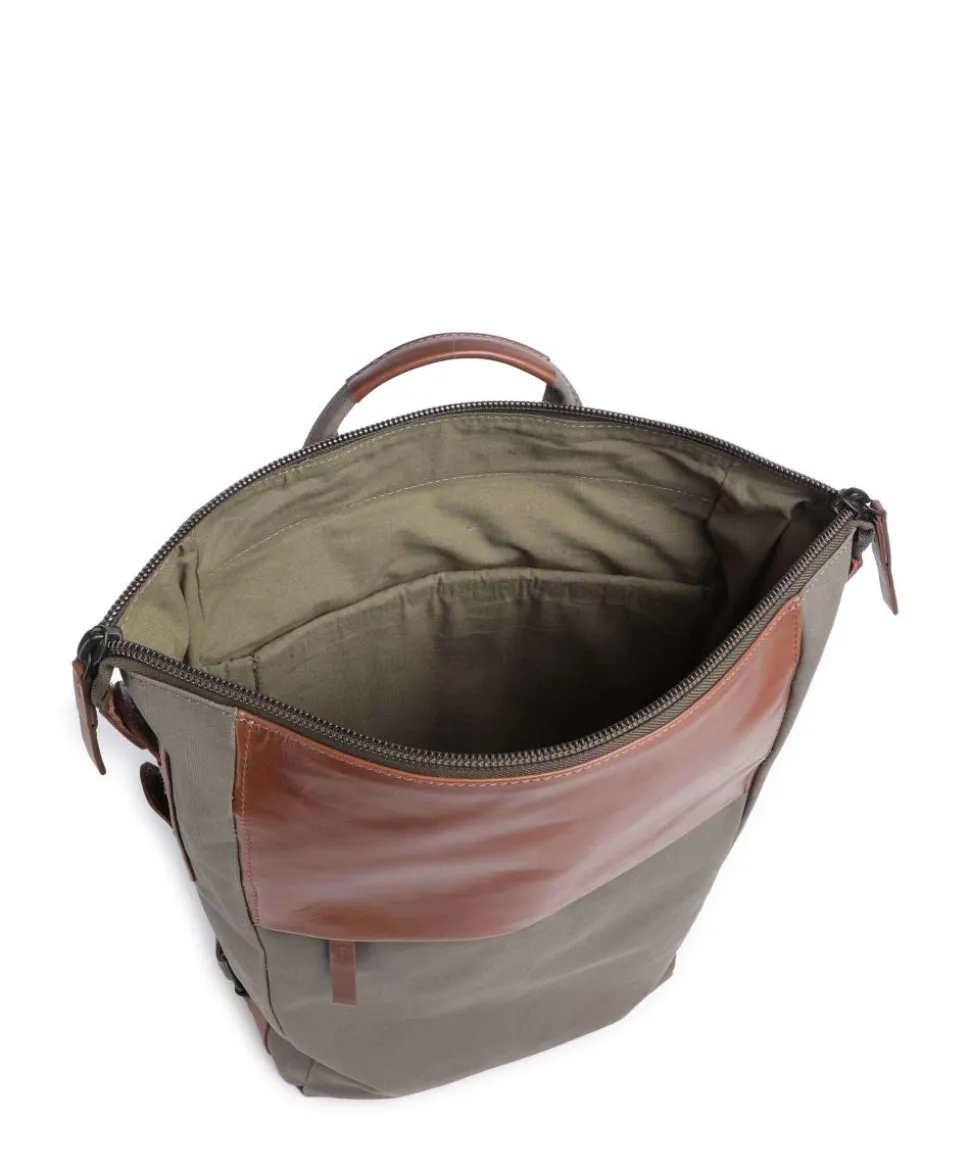 Wax Rucksack 14″ Textil khaki