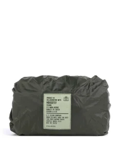 Waxed Cotton Gürteltasche Baumwolle khaki