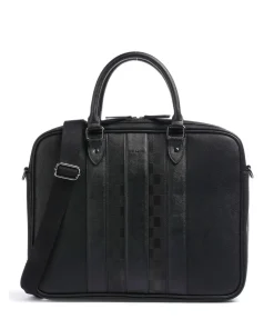 Waymon Aktentasche 15″ Lederimitat schwarz