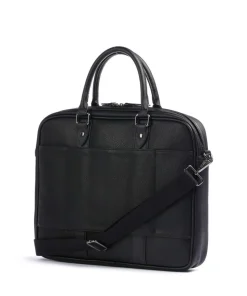 Waymon Aktentasche 15″ Lederimitat schwarz