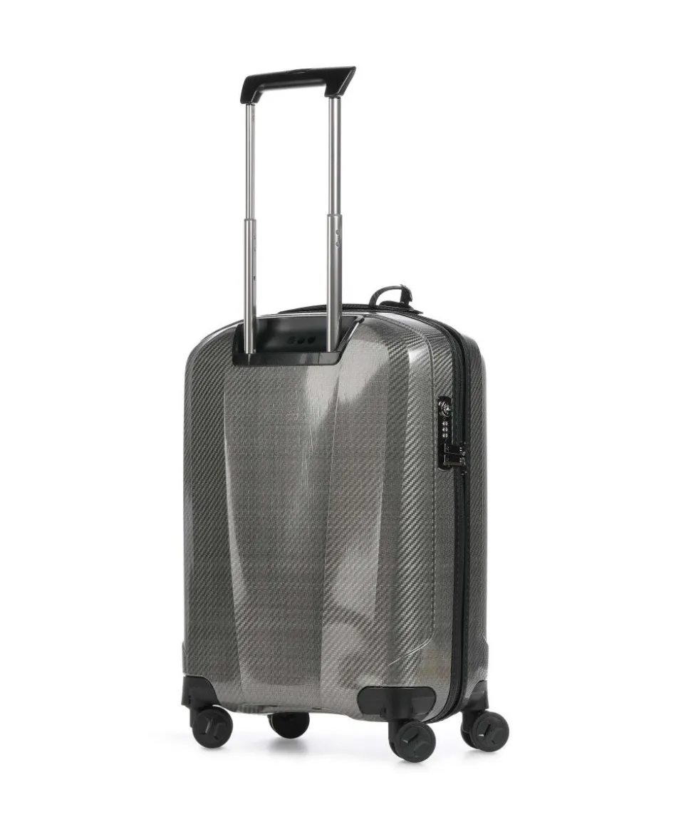 We Are Glam 4-Rollen Trolley platin 55 cm