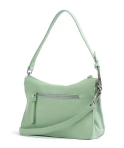 Weave Harmony Schultertasche Schafsleder mintgrün