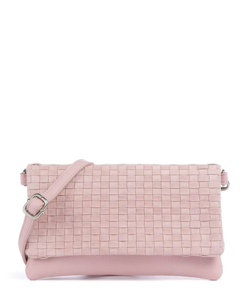 Weave Harmony Umhängetasche Schafsleder rosa