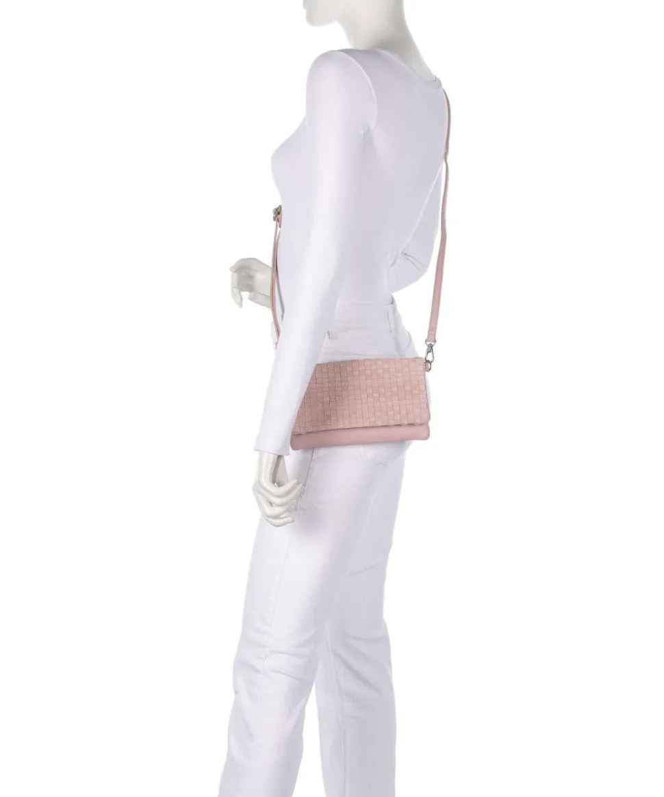 Weave Harmony Umhängetasche Schafsleder rosa