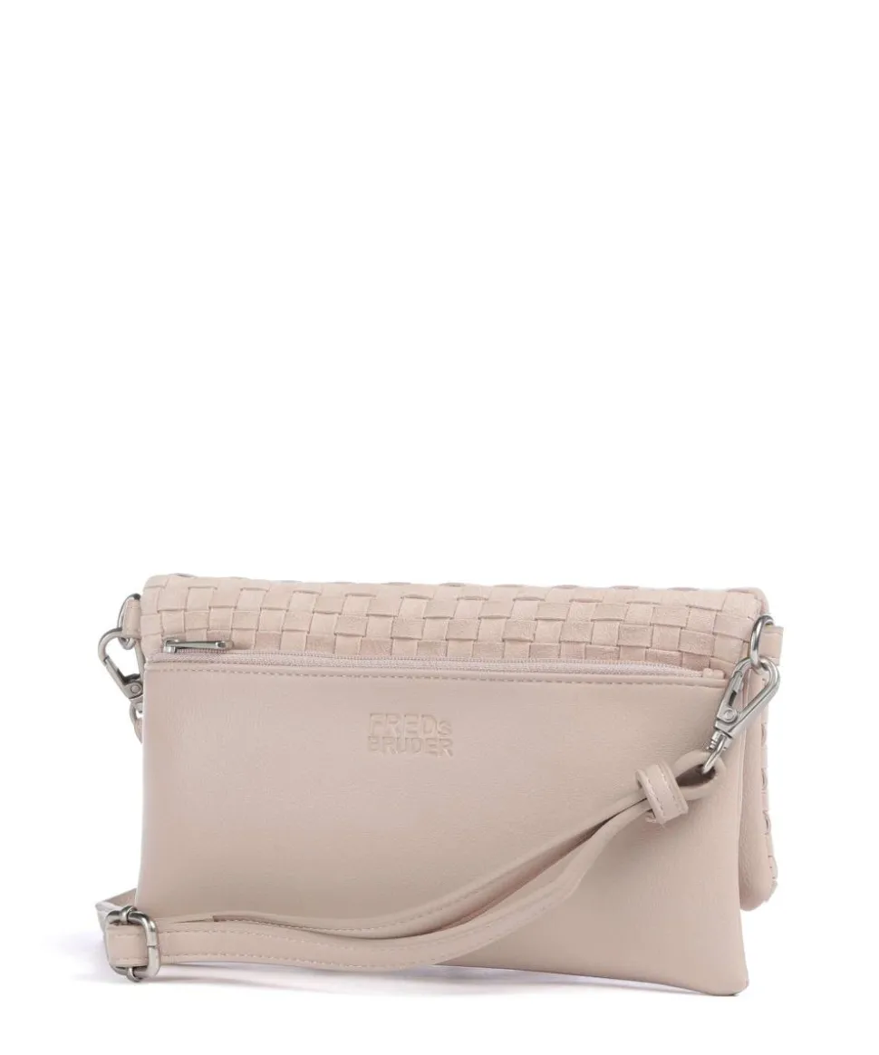 Weave Harmony Umhängetasche Schafsleder nude