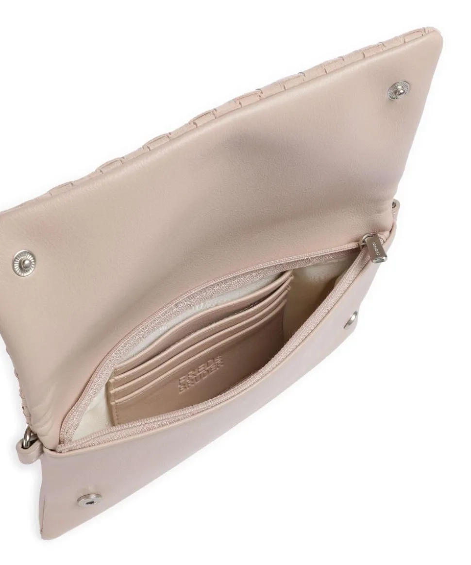 Weave Harmony Umhängetasche Schafsleder nude