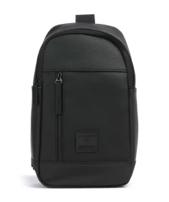 Westferry Slingbag Lederimitat schwarz