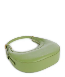 Whisper Schultertasche genarbtes Rindsleder grün