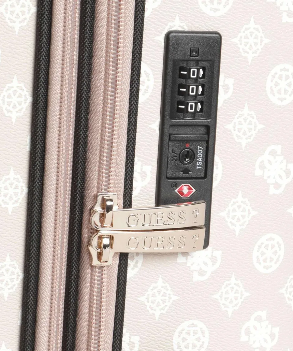 Wilder 4-Rollen Trolley beige 77 cm