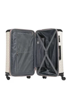 Wilder 4-Rollen Trolley beige 77 cm