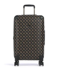 Wilder 4-Rollen Trolley dunkelbraun 64 cm