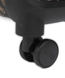 Wilder 4-Rollen Trolley dunkelbraun 64 cm