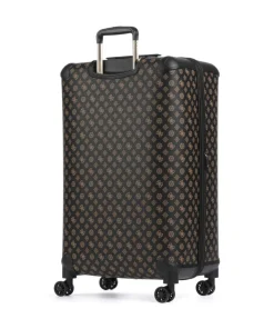 Wilder 4-Rollen Trolley dunkelbraun 77 cm