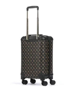 Wilder 4-Rollen Trolley dunkelbraun 53 cm