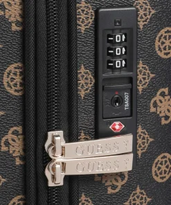 Wilder 4-Rollen Trolley dunkelbraun 53 cm