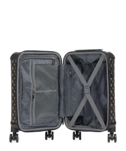 Wilder 4-Rollen Trolley dunkelbraun 53 cm