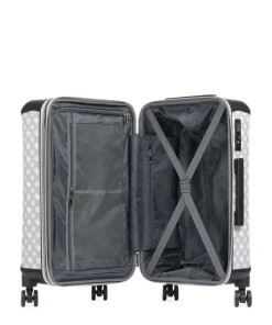 Wilder 4-Rollen Trolley grau 64 cm