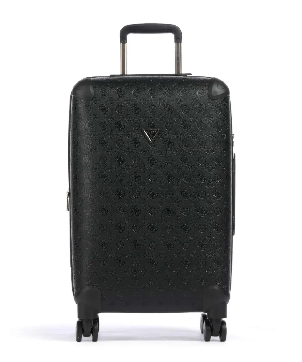 Wilder 4-Rollen Trolley schwarz 64 cm