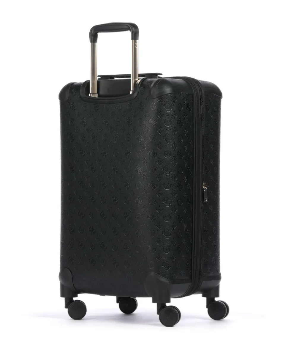Wilder 4-Rollen Trolley schwarz 64 cm