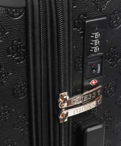 Wilder 4-Rollen Trolley schwarz 64 cm