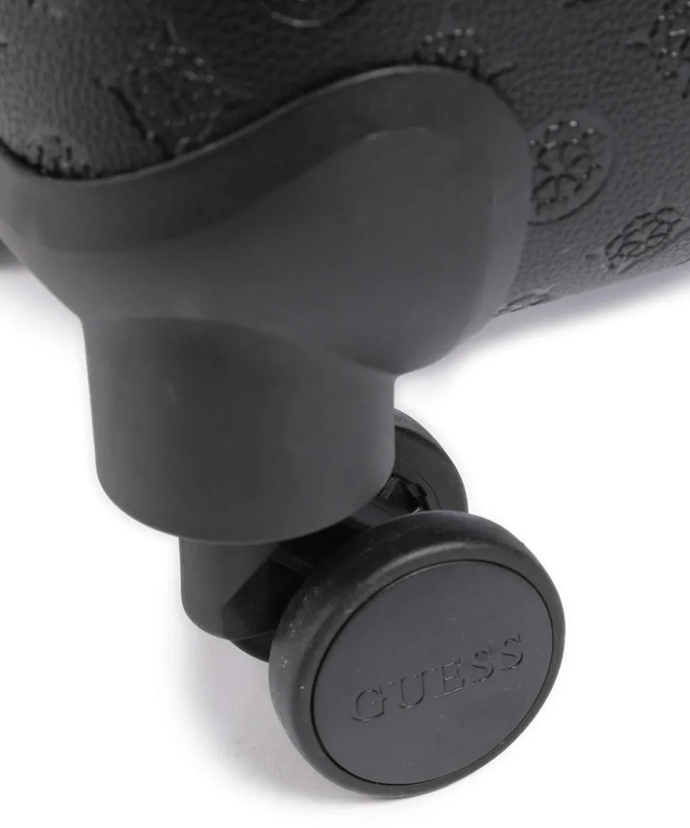 Wilder 4-Rollen Trolley schwarz 64 cm