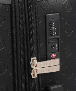 Wilder 4-Rollen Trolley schwarz 64 cm