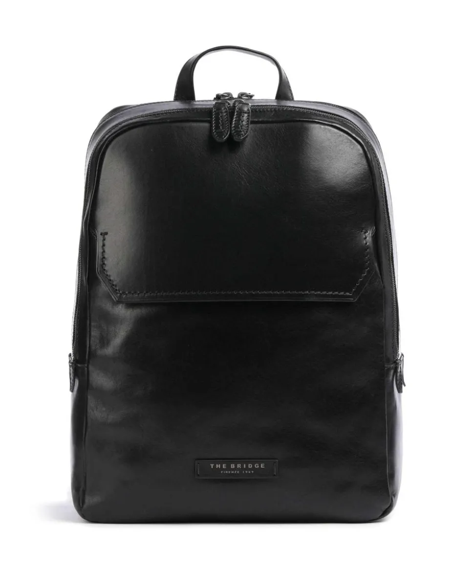 Williamsburg Rucksack 14″ Pull-Up Rindsleder schwarz