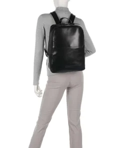 Williamsburg Rucksack 14″ Pull-Up Rindsleder schwarz