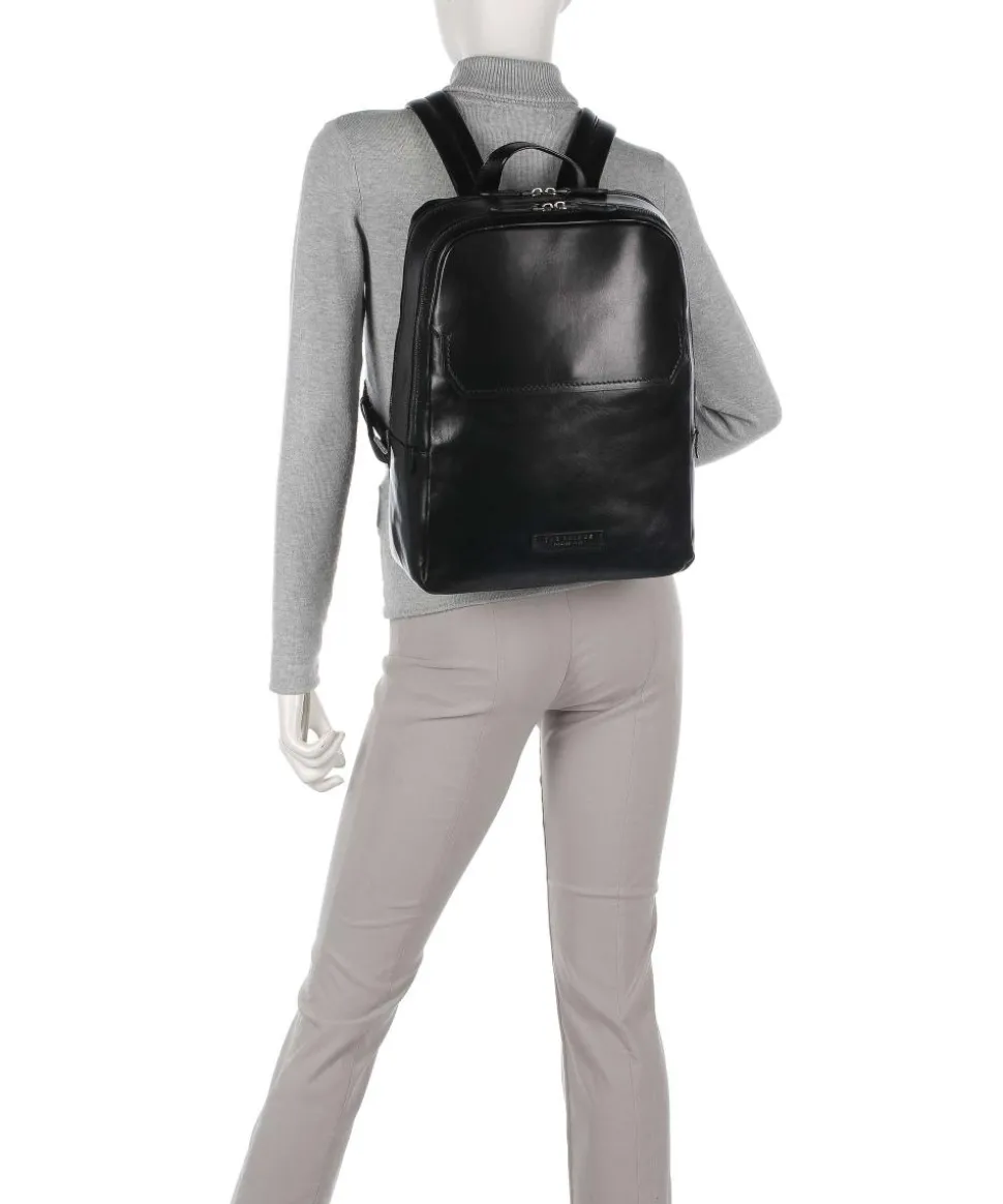 Williamsburg Rucksack 14″ Pull-Up Rindsleder schwarz