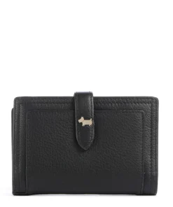 Willis Street Geldbörse genarbtes Rindsleder schwarz