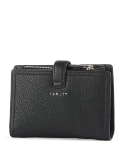 Willis Street Geldbörse genarbtes Rindsleder schwarz