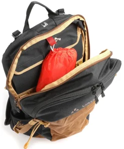 Wizard 18+4 Wanderrucksack recyceltes Polyester schwarz/braun