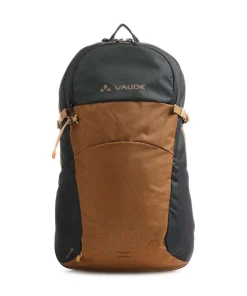 Wizard 24+4 Wanderrucksack recyceltes Polyester schwarz/braun