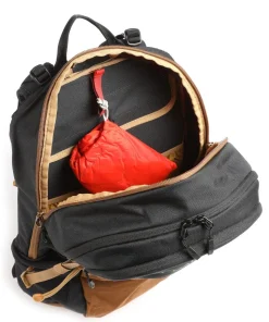 Wizard 24+4 Wanderrucksack recyceltes Polyester schwarz/braun