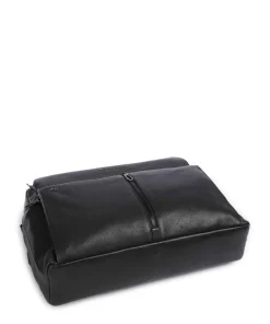 Wollem Aktentasche 15″ genarbtes Rindsleder schwarz